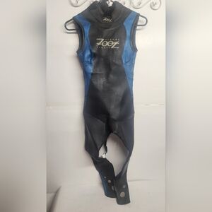 Zoot Sports 4002 Z1 womens Sleeveless Blue & Black XS Quality Made Wetsuit